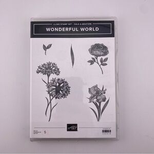 Stampin’ Up! “Wonderful World” Stamps Set